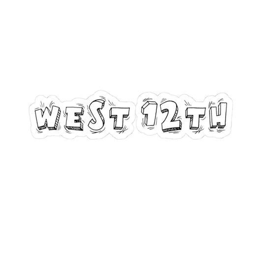 West 12th sticker
